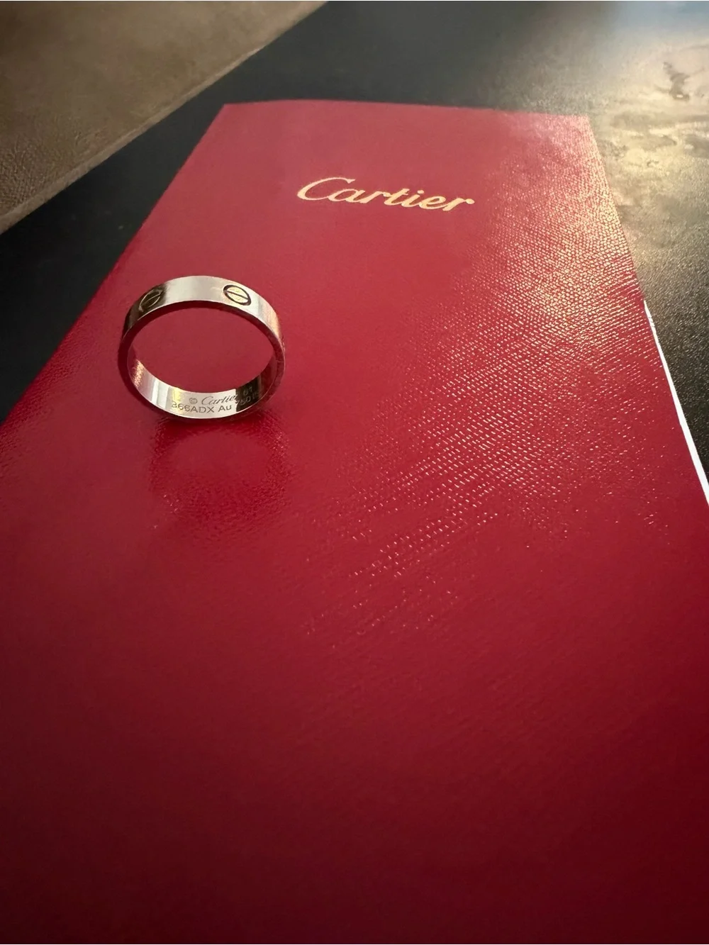 Cartier Men's Love Band Ring